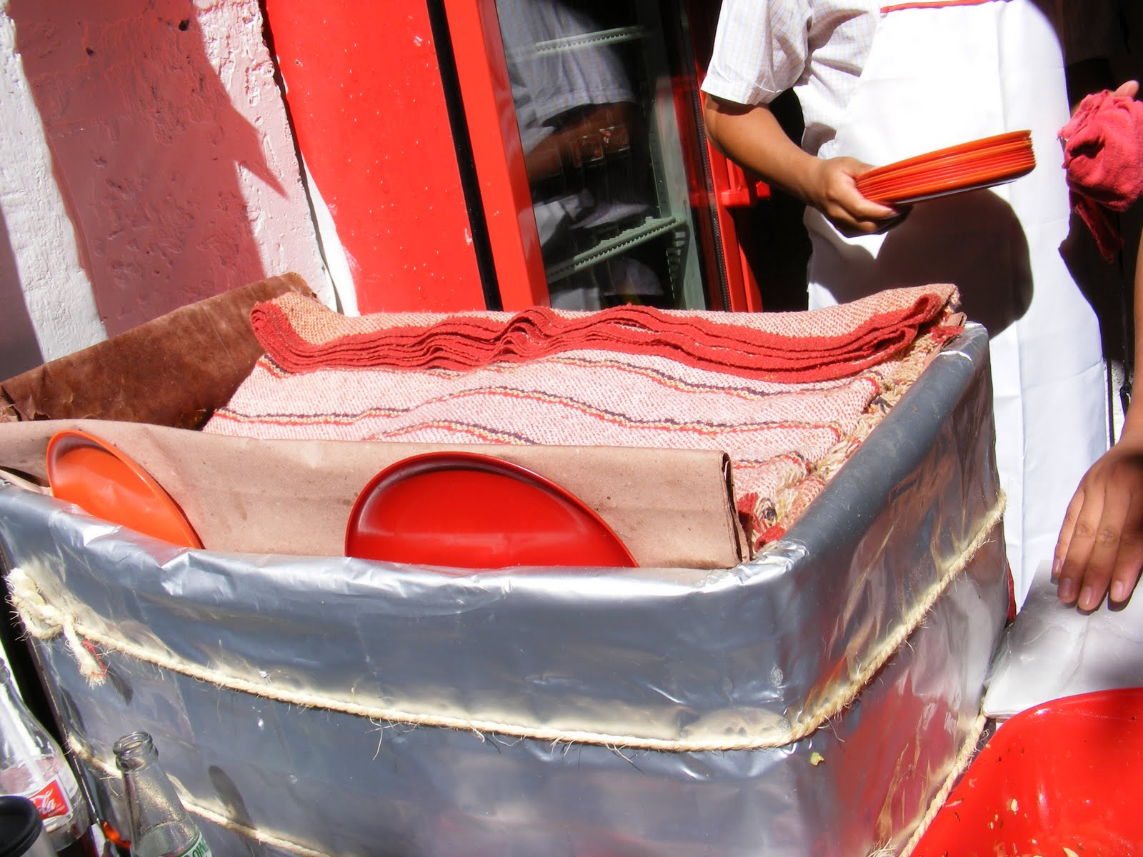 Street Gourmet LA Tacos de Canasta El Flaco,Mexico City A Half