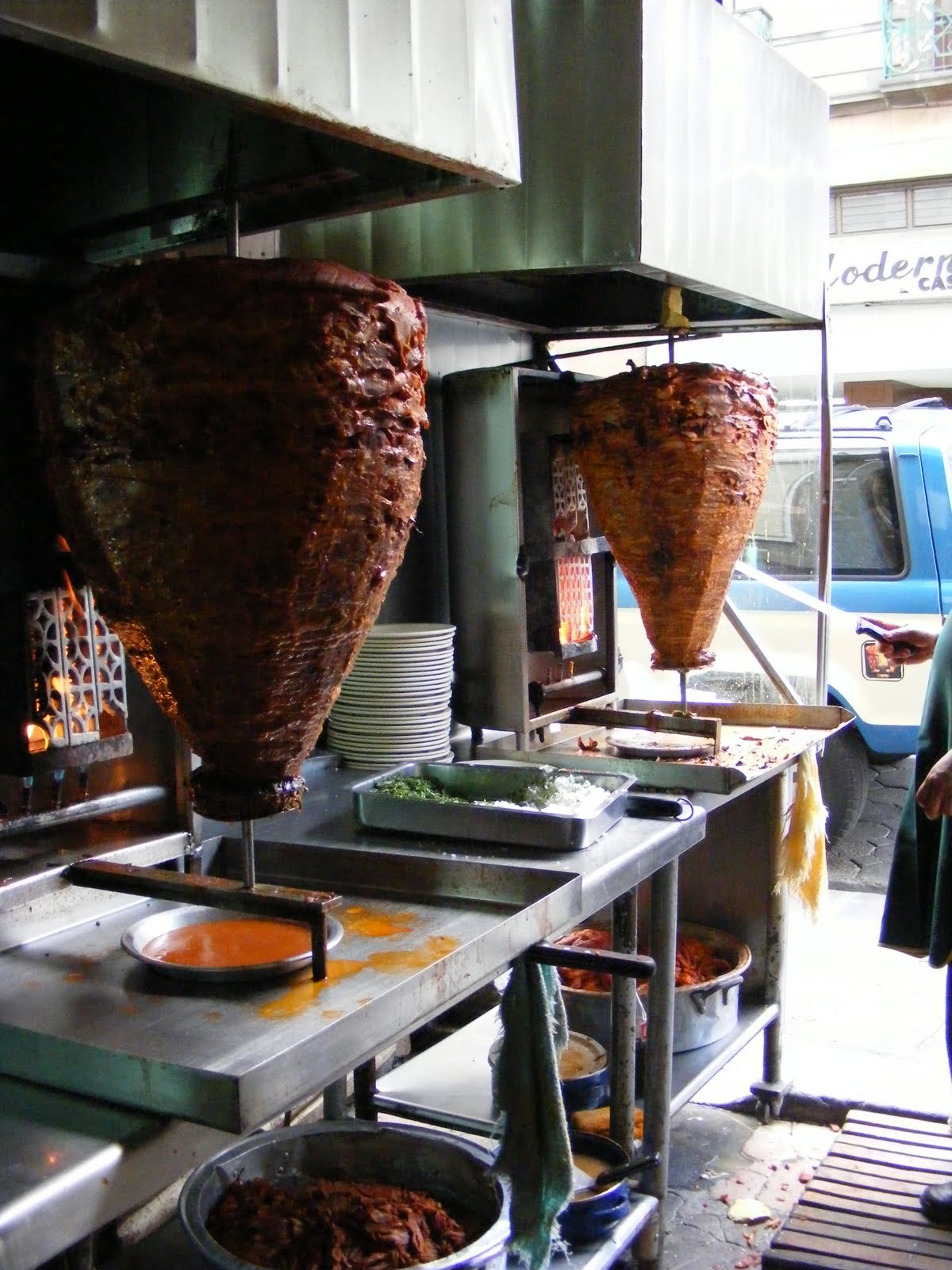 Street Gourmet LA Tacos Leo(La Brea and Venice) A Tacos Al Pastor Primer