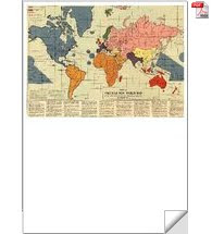 1941 Communist Planning Map - Central America Annexed to USA !