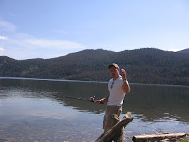 Scott fishing near Breckenridge