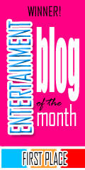 April 2008's Entertainment Blog of the Month April 2008's Entertainment Blog of the Month
