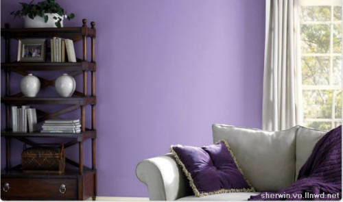 Pintar paredes en violeta, morado o lila : pintomicasa.com