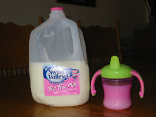 Photo of Gallon & Sippy of Milk