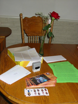 Holiday letters and cards