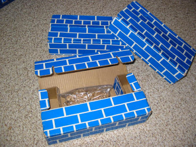 Weighted Cardboard Blocks
