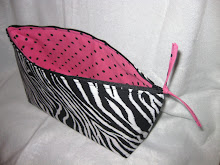 Zebra/Pink Gifty (liner showing)