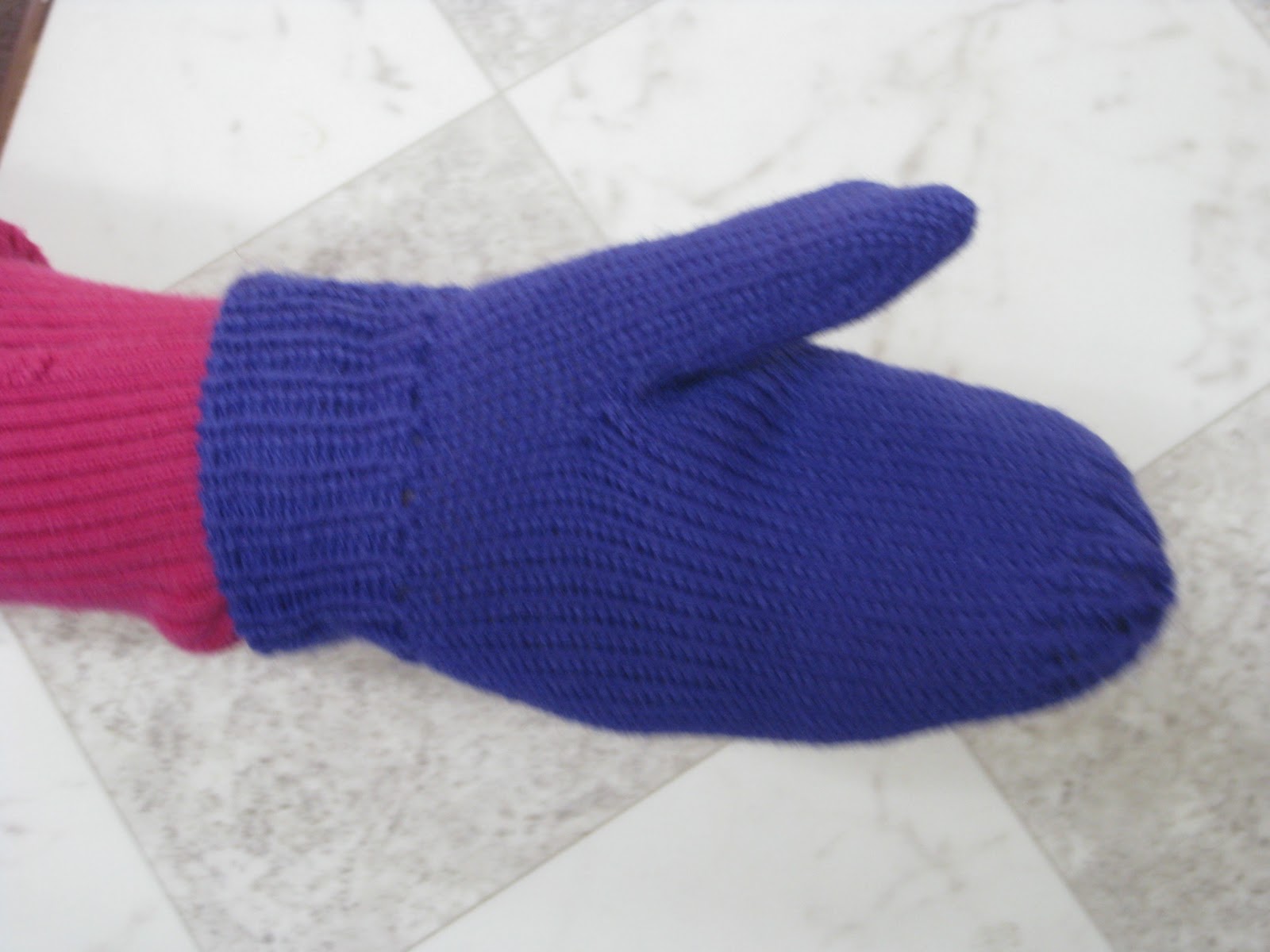 Machine Knitting Fun Machine Knit Mittens