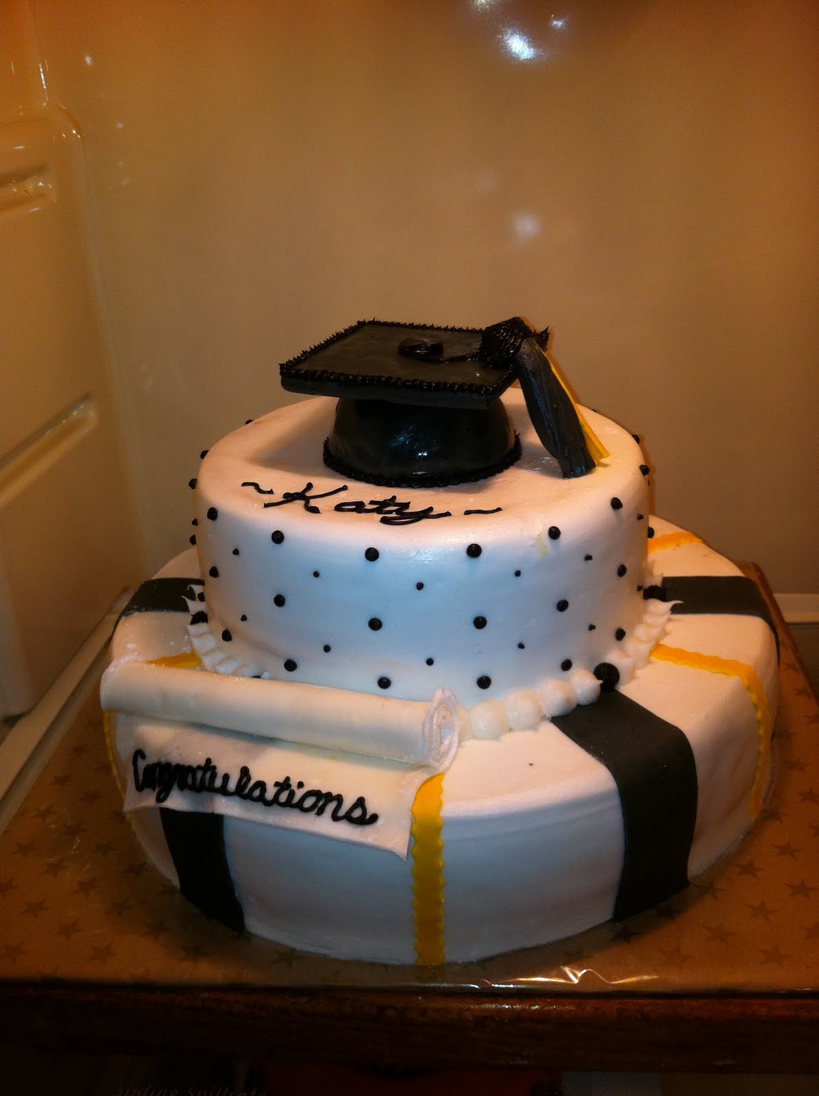 Love "Eden" Cake! Graduation Cake
