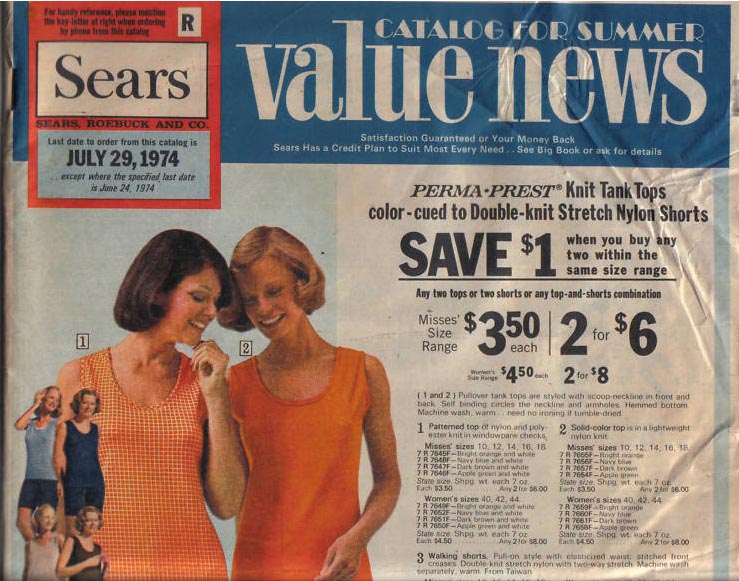 1976 Sears spring and summer catalog -.