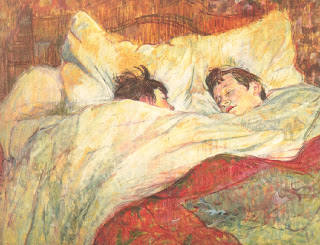 The Bed, de Henri de Toulouse-Lautrec The Bed A Cama Henri de Toulouse-Lautrec