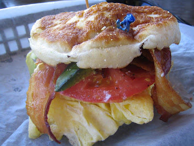 La Grande Orange - The Commuter w/ bacon and avocado La Grande Orange - The Commuter w/ bacon and avocado