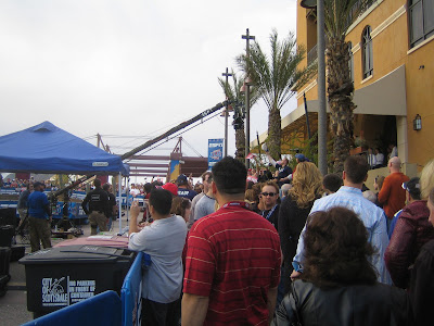 ESPN broadcasting from Scottsdale Waterfront ESPN broadcasting from Scottsdale Waterfront