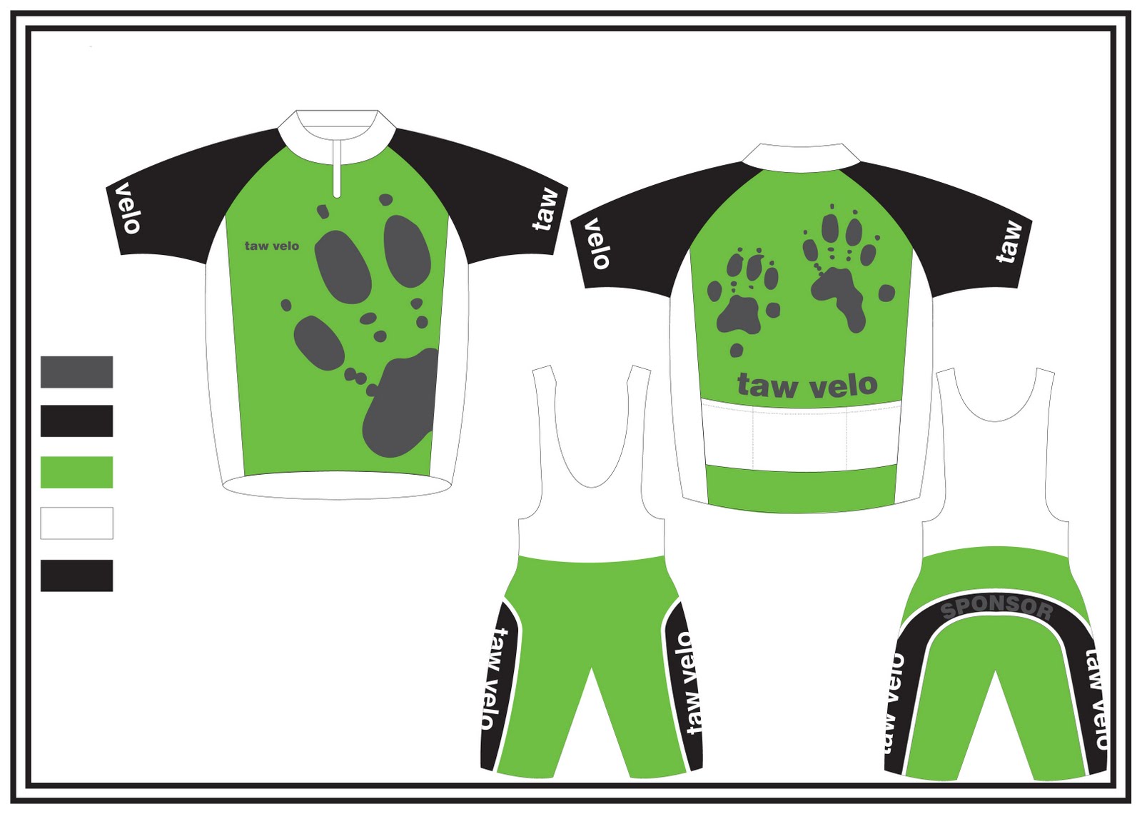 Cycling Kit Template