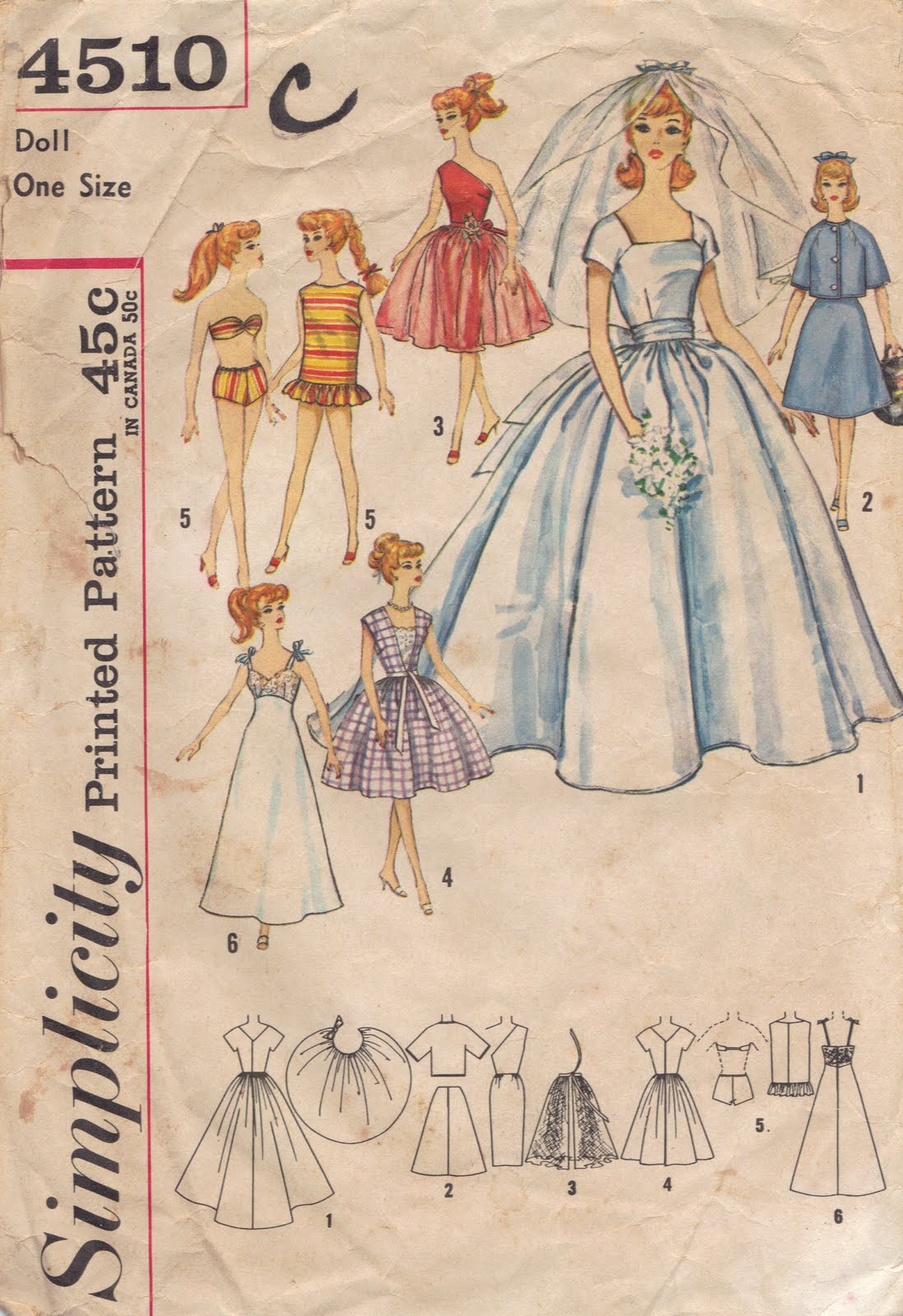 PATTERN FOR VICTORIAN CROCHET DRESS FOR BARBIE ? Easy ...