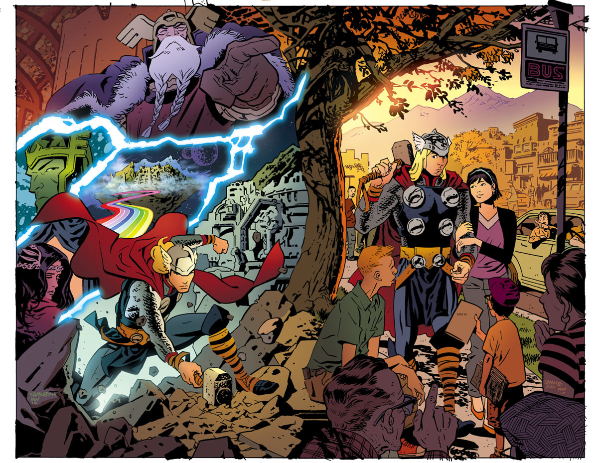 Comic Pictures of Thor Comic Pictures of Thor
