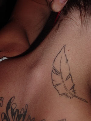 Feather tattoo