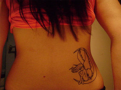 angel tattoo