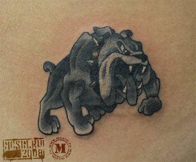 dog tattoo