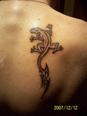 Lizard tattoo