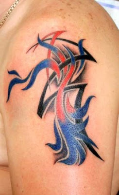 Abstract tattoo