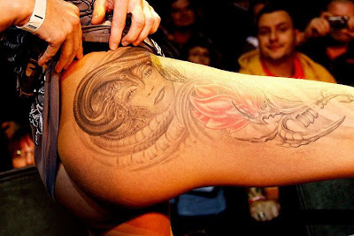 Girl tattoo