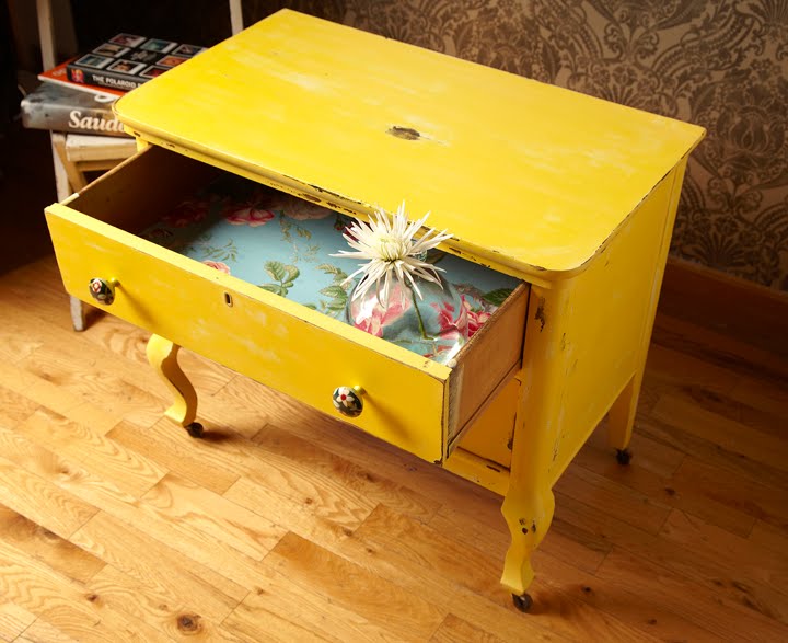 Poppyseed Creative Living Little yellow dresser
