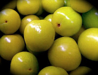 green plums