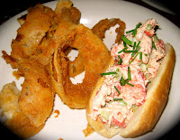 lobster roll at Mara's Homemade