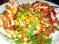 fried chicken salad at Cafeteria