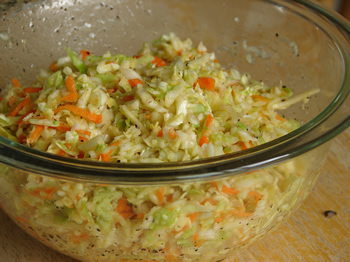 White Cabbage Salad