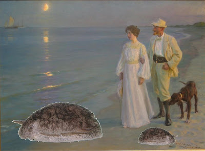 Come Susie dear, let's take a walk, Just out there upon the beach