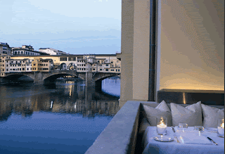ristorante con vista ponte vecchio