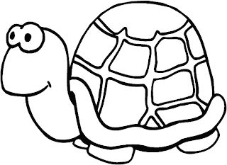 Dibujo de una tortuga para colorear Dibujo de una tortuga para colorear