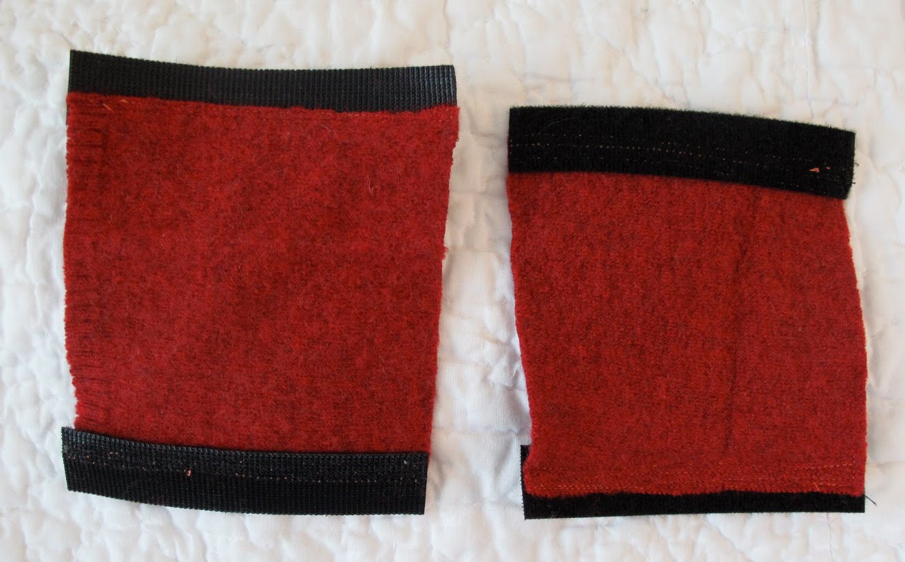 Resweater Tutorial Tuesday stroller handlebar grips
