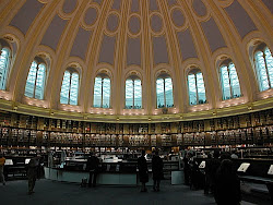 British library reading room.