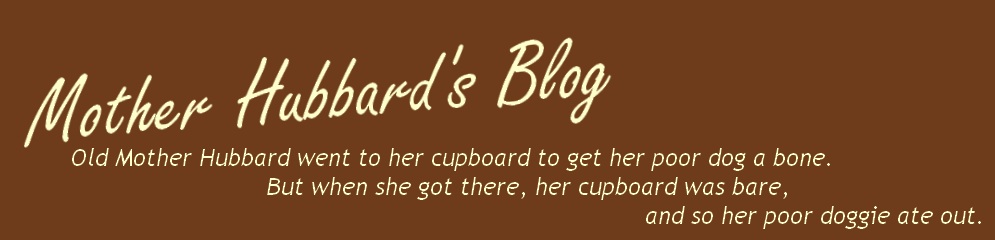 Mother Hubbard's Blog