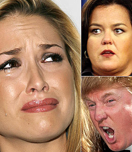 Rosie O'Donnell, Tara Conner, and Donald Trump