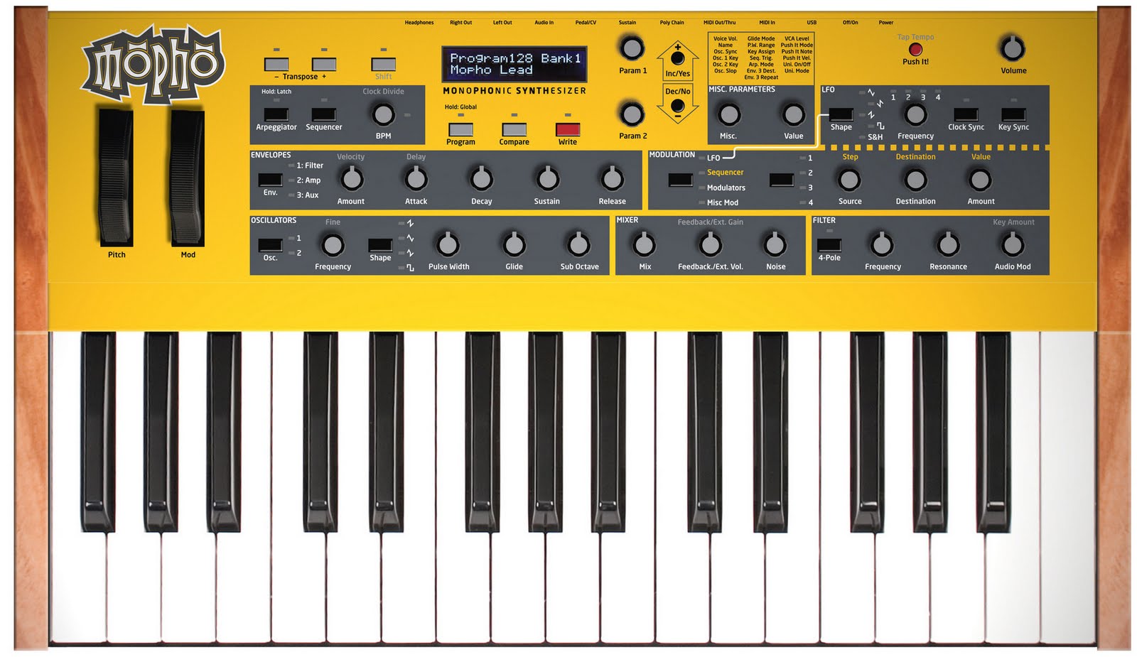 World of Synthesizers MoPho Keyboard Synthesizer DSI [video review]