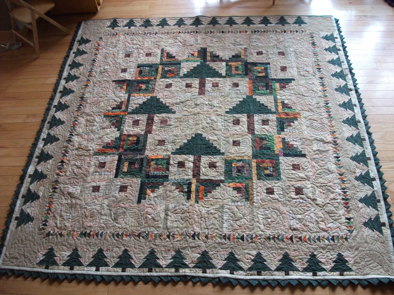 Pieceful Living Quilt Pro Vs. EQ7 and a Finish