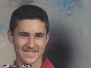Michael Barton, Quantel Lotts' stepbrother, was stabbed to death at age 17.