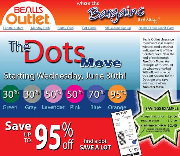 Bealls outlet discount coupons