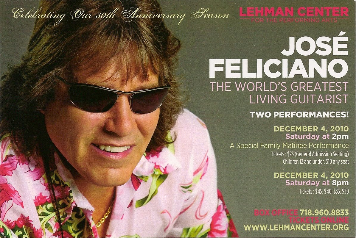 jose feliciano ultimo disco promoboom jose feliciano 2 presentaciones en el lehman jose feliciano ultimo disco promoboom jose feliciano 2 presentaciones en el lehman