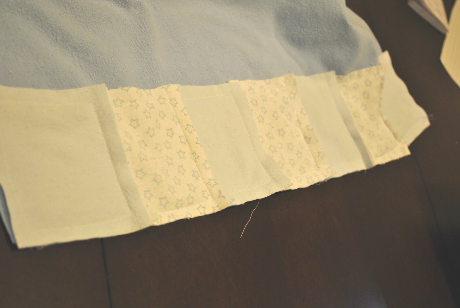 The Stepford Wife Repurposed Receiving Blanket Tutorial Raggy Style