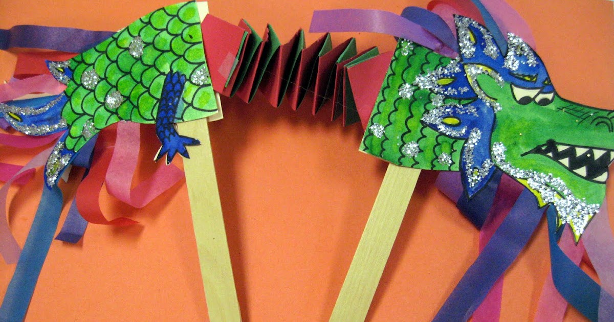 Art Dish: Chinese Dragon Puppets