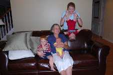 Nana and grandkids + Tiney