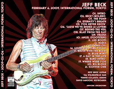 JEFF BECK 2009-02-06 Tokyo
