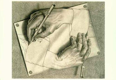 'Las manos' M. C. Escher