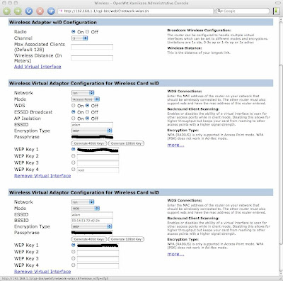 airport express router. and the Airport Express in