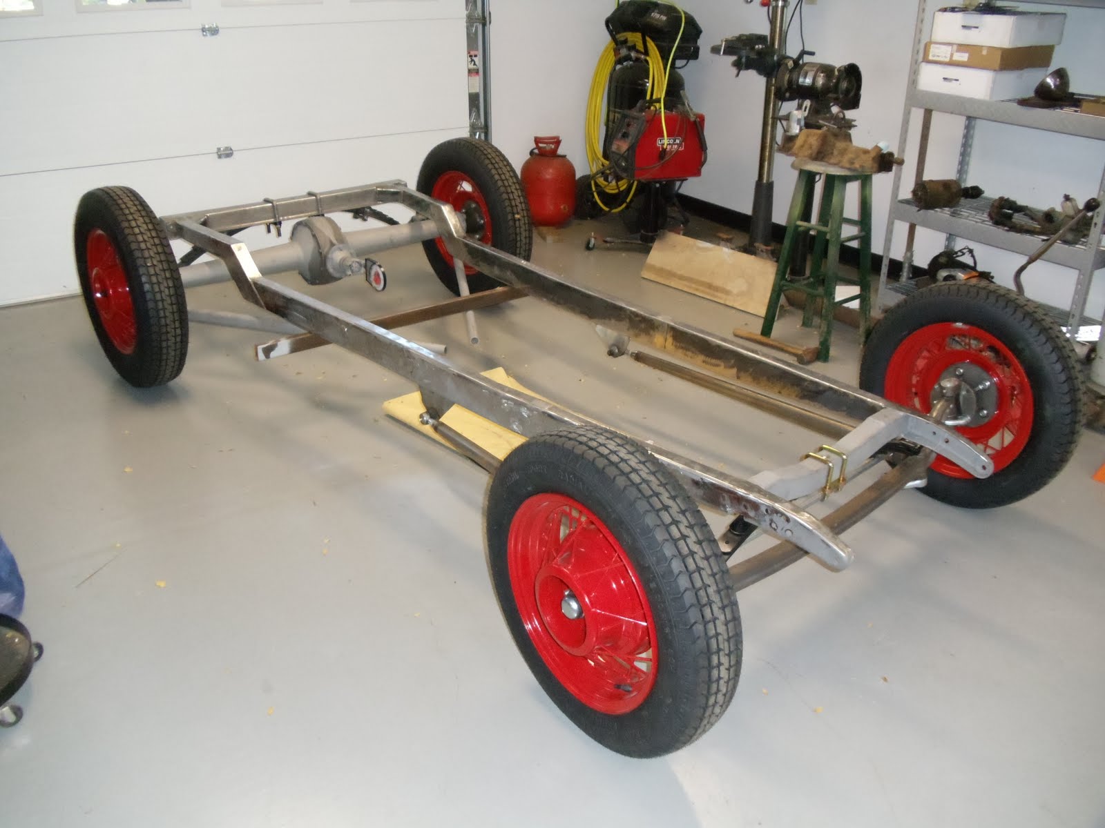32 Ford Traditional Hot Rod Ready for engine mounts