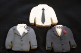 Suit cookies or shirt and tie cookies